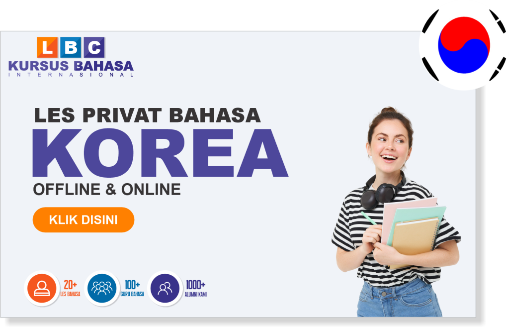 Les Bahasa Korea Jakarta Barat Kursus Privat Bahasa Korea Terdekat