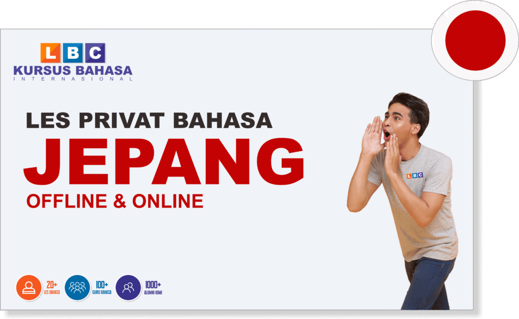 Les Bahasa Jepang di Cakung - Biaya Kursus Privat Bahasa Jepang Murah